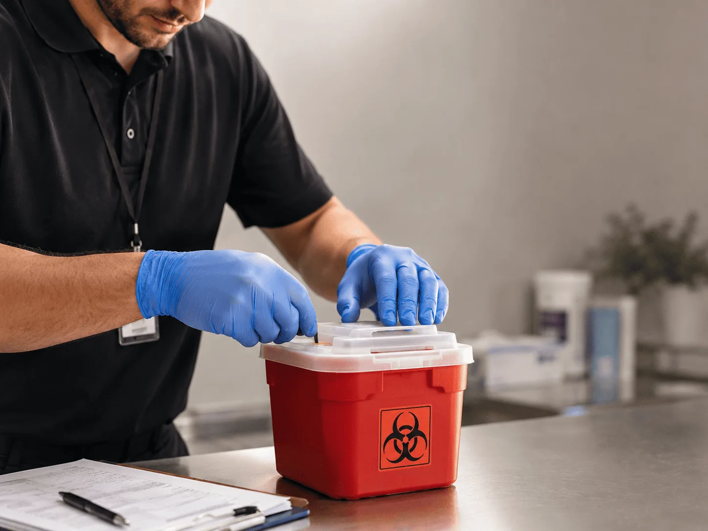 Why choose Sharps Waste Disposal in Masterson, TX